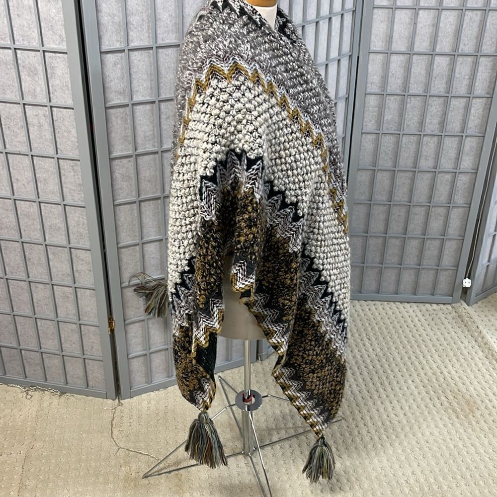 ANTHROPOLOGIE Knit Kimono Multi Color One Size. - Picture 3 of 8